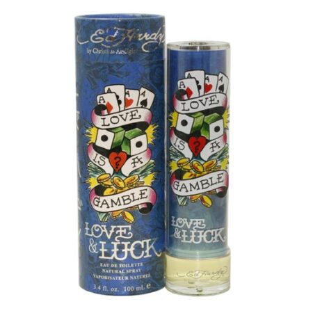 ED HARDY LOVE & LUCK 3.4 EDT SPRAY